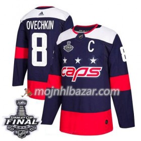 Dresovi Washington Capitals Alex Ovechkin 8 2018 Stanley Cup Final Patch Adidas Stadium Series Authentic - Muške